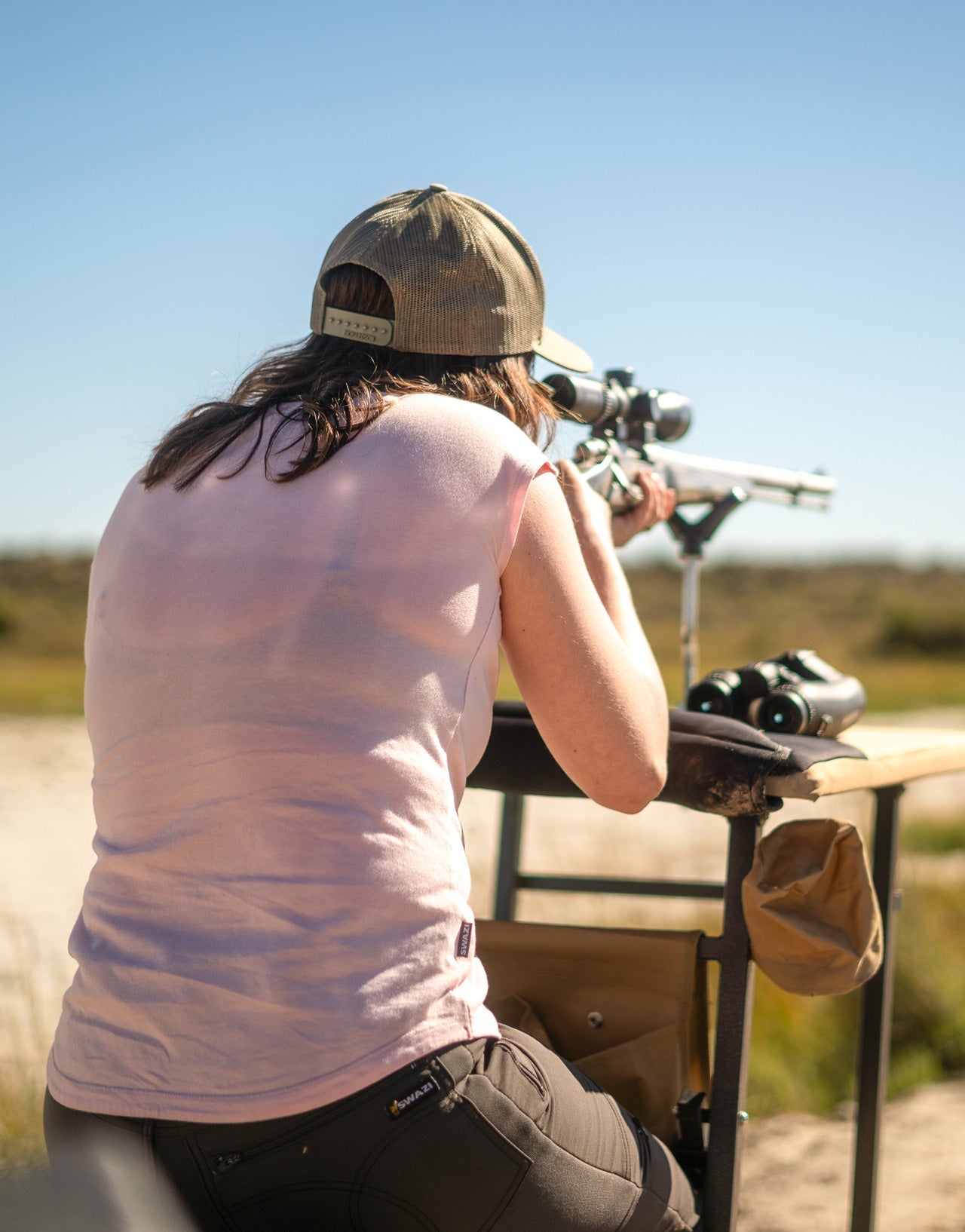 WOMENS SWAZI CAP SLEEVE TEE